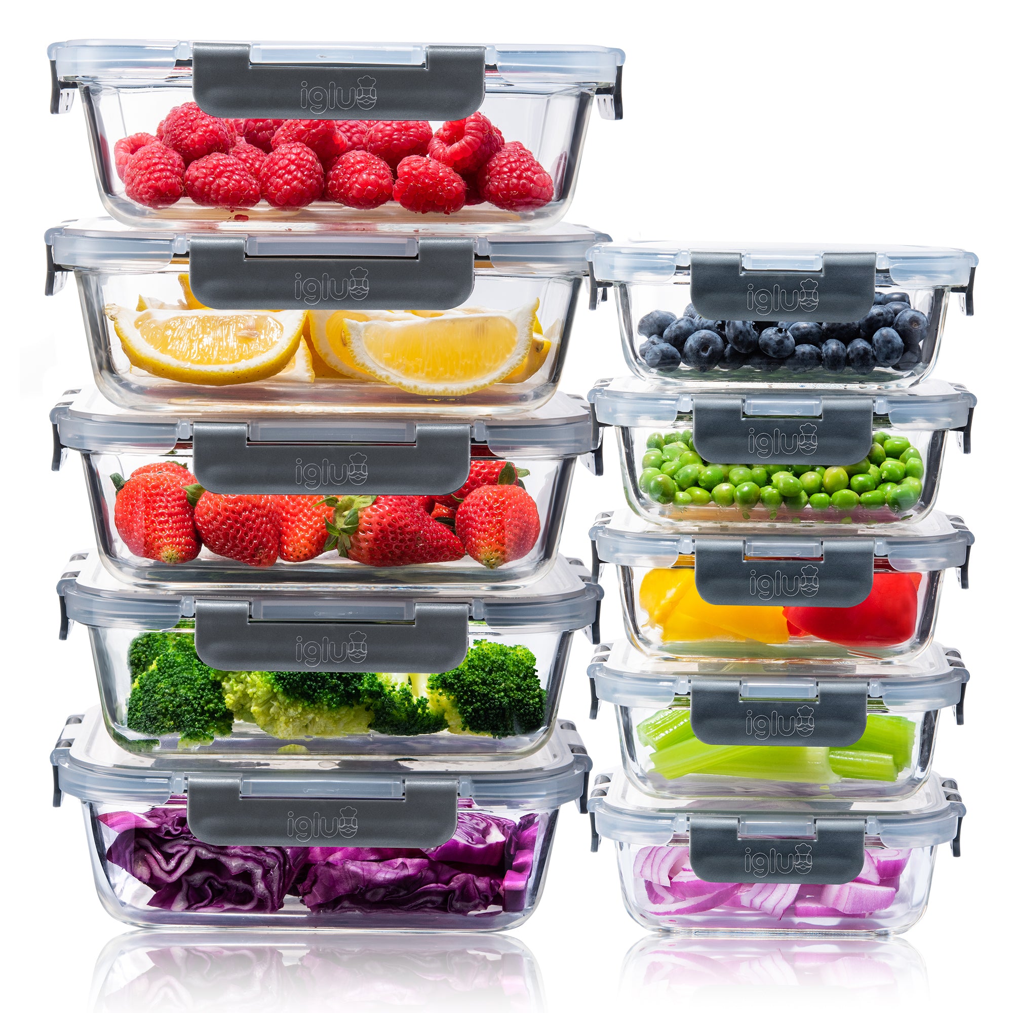 Zip Top Meal Prep Containers in Food Storage Containers 
